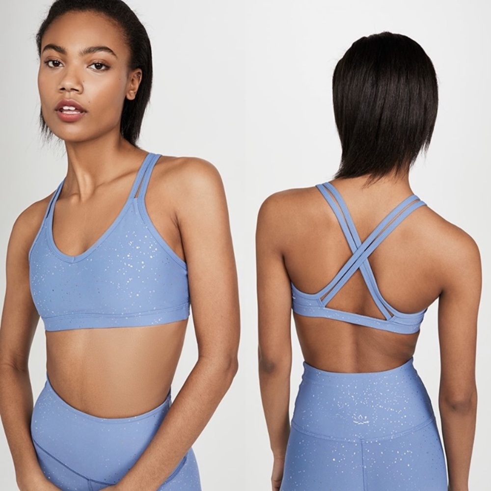 Beyond Yoga Double Back Alloy Bra Size Small